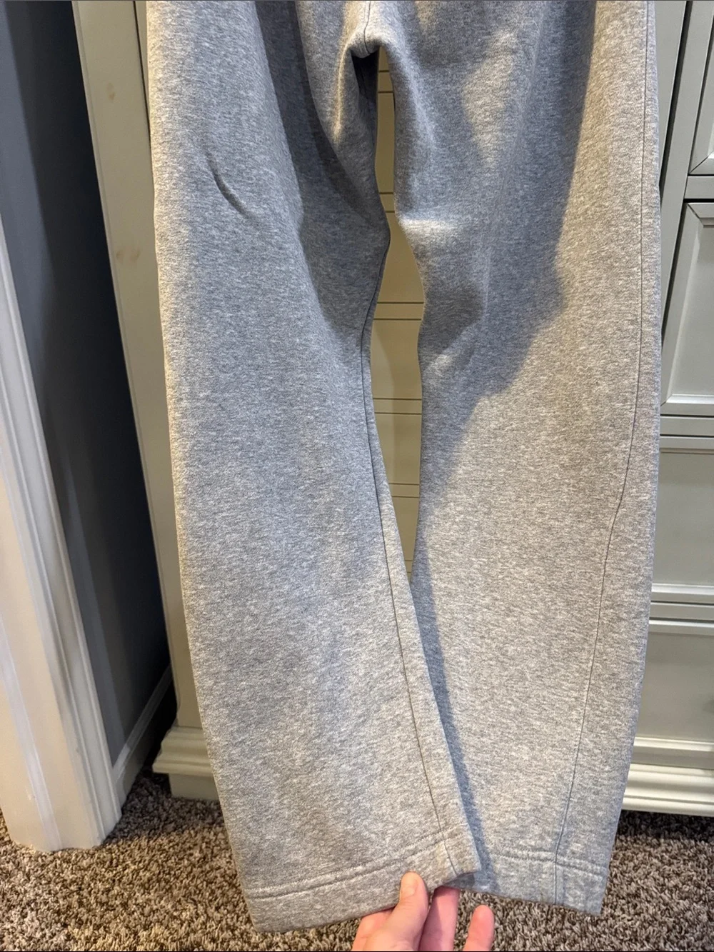 Nike - XS- Light Gray Jogger Sweatpants